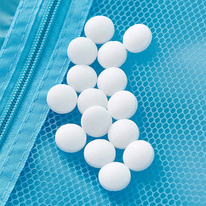 New 20pcs/bag Wardrobe Odor Removal Insect-resistant Moth-proofing Natural Camphor Ball Drawer Deodorizer Naphthalene Mothball