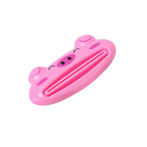 1pcs Animal Easy Toothpaste Dispenser Plastic Tooth Paste Tube Squeezer Useful Toothpaste Rolling Holder For Home Bathroom